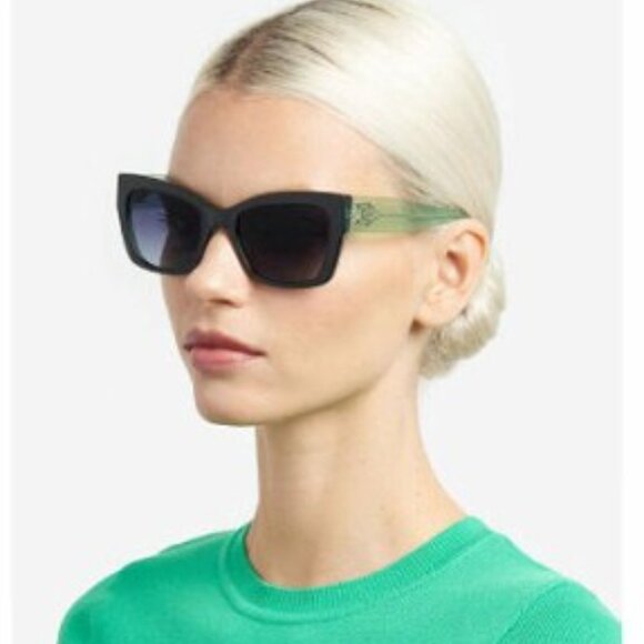 Kate Spade VALERIA/S 009Q 9O Sunglasses - Brown Frame, Grey Lenses main image 4